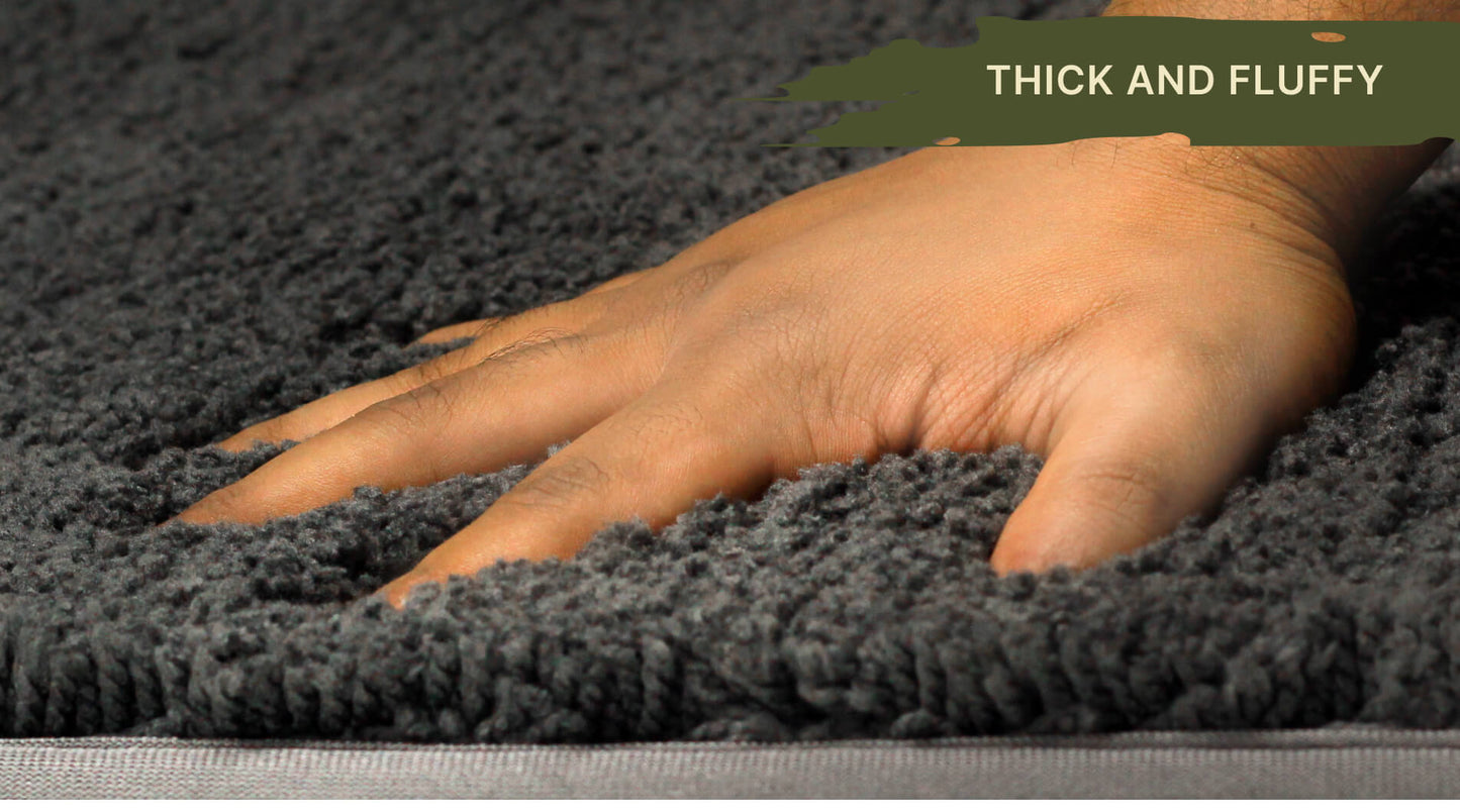 anthra grey bath mat