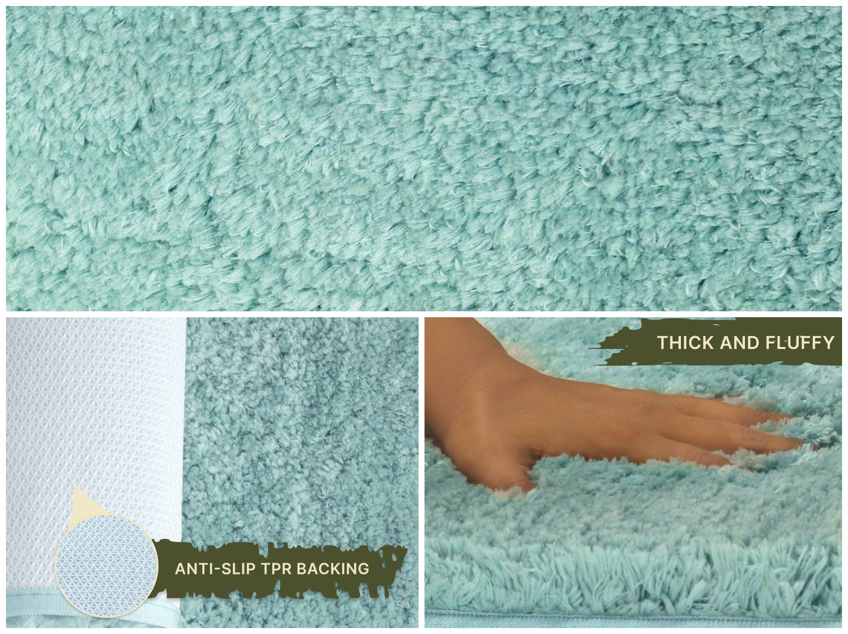 aqua bath mat