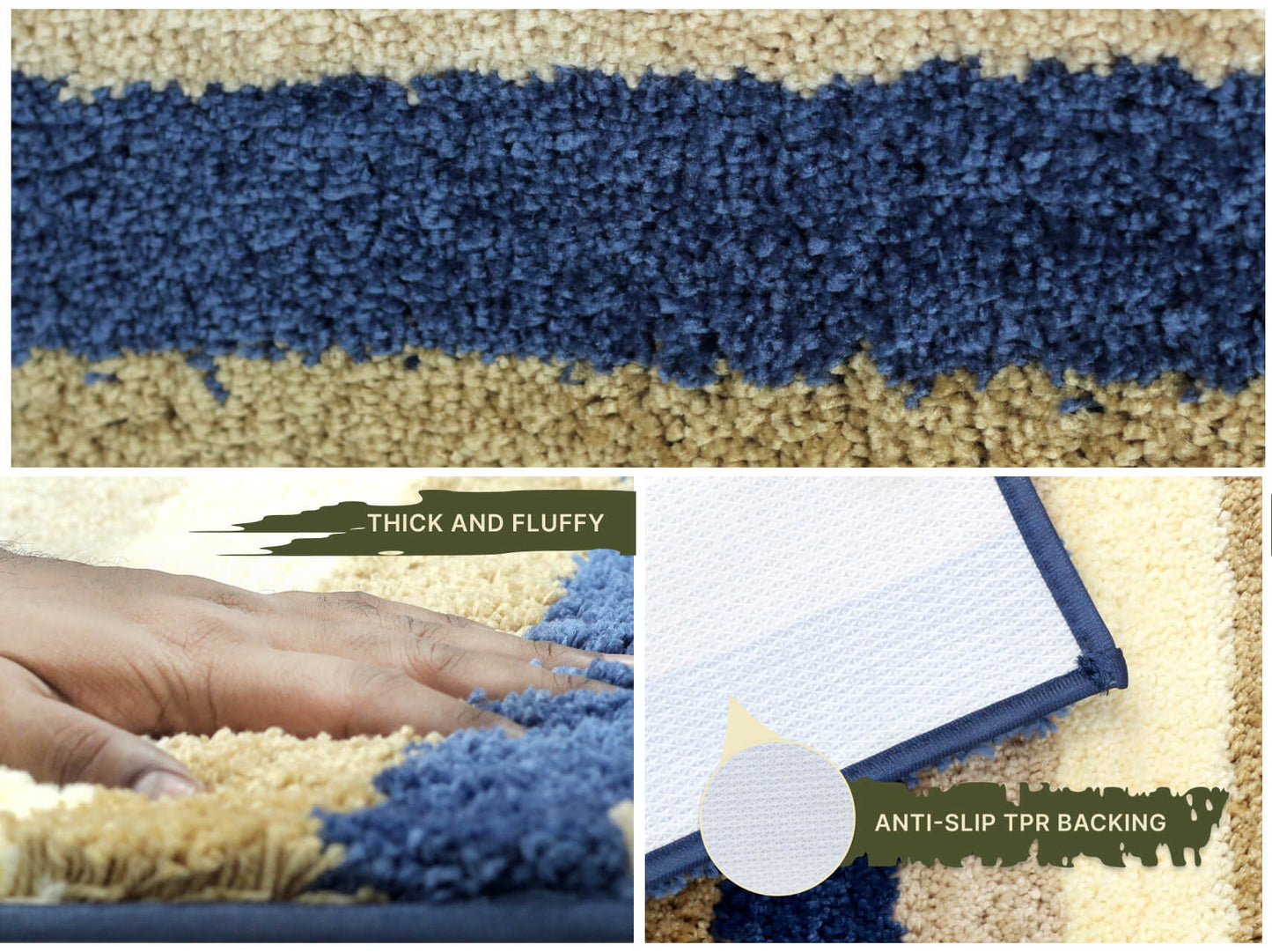 sky beige bath mat