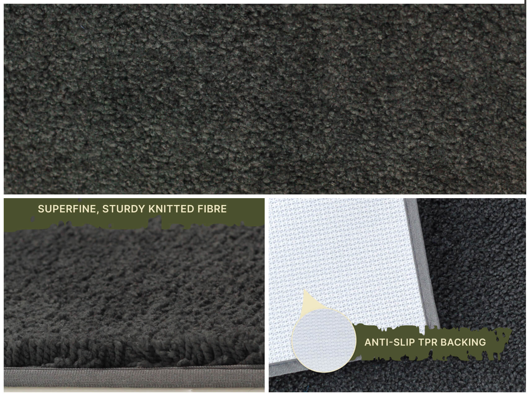 anthra grey bath mat